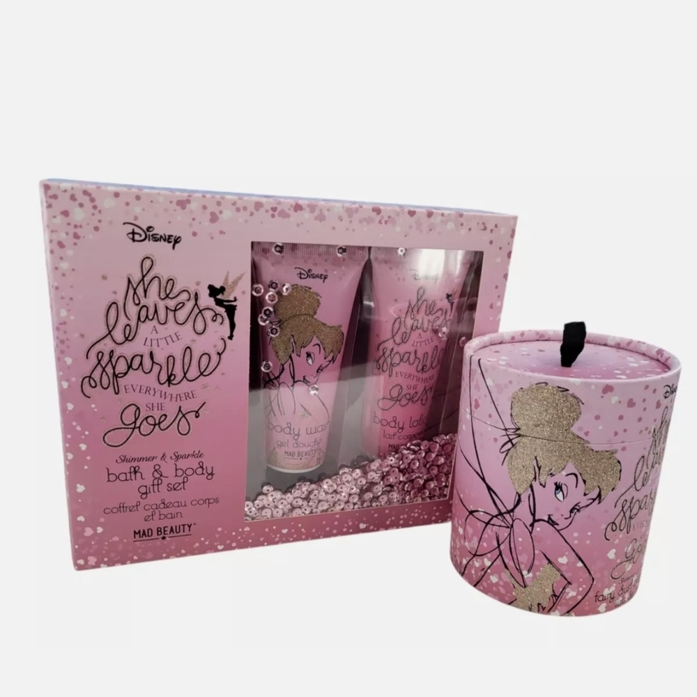 Disney Pink and Gold Body Wash Set